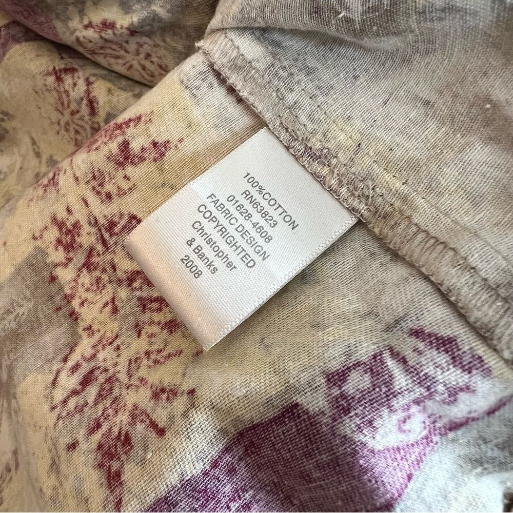 Christopher & Banks Multicolor Jacket L - Picture 4 of 8